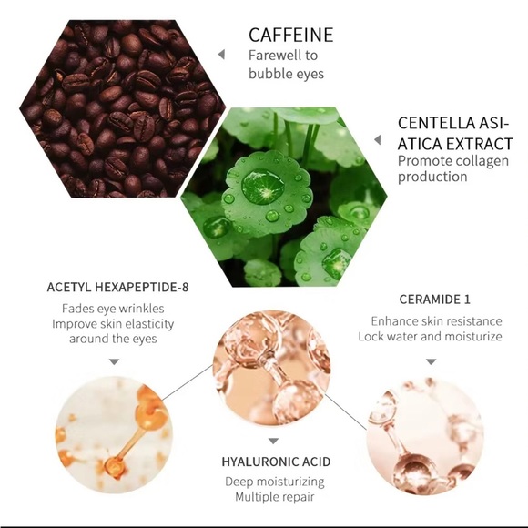 Caffeine eye cream. Stay up late and renew your eyes in the morning. - Picture 4 of 4